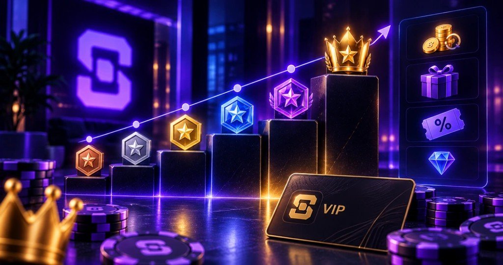 Shuffle VIP progression, ranks and rewards