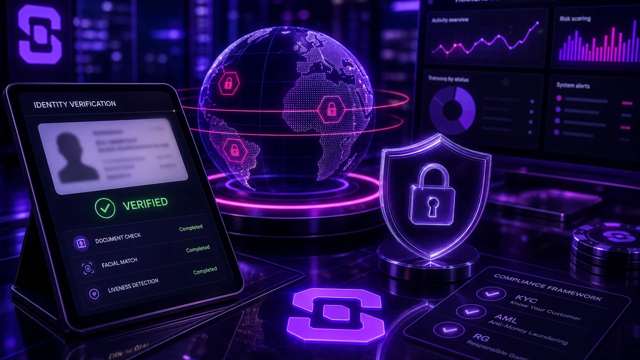 KYC, AML monitoring and geo-restriction controls used on Shuffle accounts